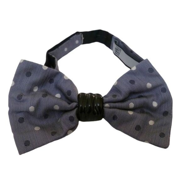 Cor Sine Labe Doli New NWT Silk Ceramic Polka Dot Bow Tie Box Bowtie
